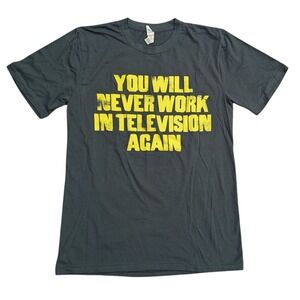 The Smile You Will‎ Never Work In Television Again Tour Shirt Thom Yorke Sz M